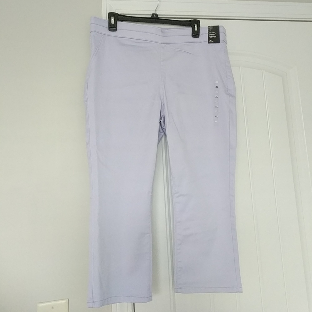 NY & Co Light Purple Capris Size XL